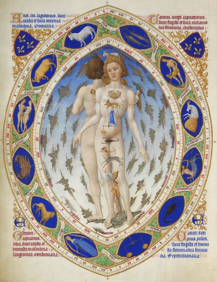 A medical astrology chart is a facet of intuitive astrology.